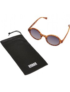 URBAN CLASSICS Sunglasses Retro Funk UC - brown leo/grey