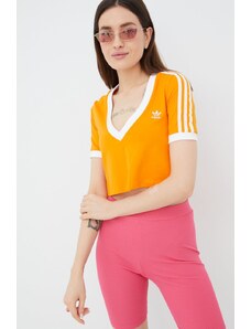 adidas Originals t-shirt Adicolor HC2029 damski kolor pomarańczowy HC2029-BORANG