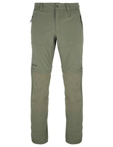 Męskie spodnie outdoorowe Kilpi HOSIO-M khaki