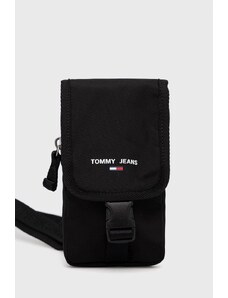 Tommy Jeans pokrowiec na telefon AM0AM08984.9BYY kolor czarny