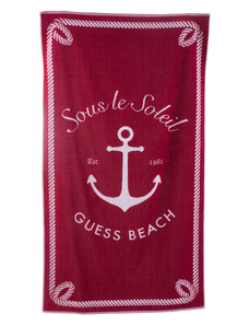 Ręcznik Guess Beach Towel E1Gz00Sg00L-G5A0 – Czerwony