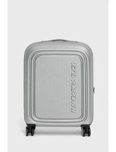 Mandarina Duck walizka LOGODUCK + kolor srebrny P10SZV54