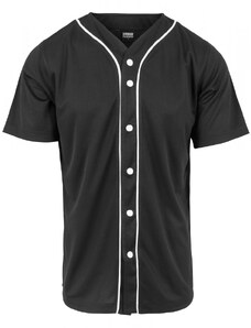 Męski T-shirt Urban Classics Baseball Mesh Jersey – czarny
