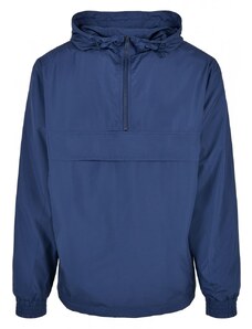 Męska kurtka Urban Classics Basic Pull Over Jacket - niebieska