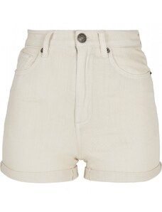 Spodnie Urban Classics Ladies 5 Pocket Shorts - whitesand