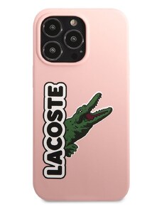Lacoste etui na telefon iPhone 13 Pro / 13 6,1" LCHC13LSHI kolor różowy