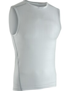 Męska koszulka funkcjonalna bez rękawów Silvini Nure w kolorze białym
