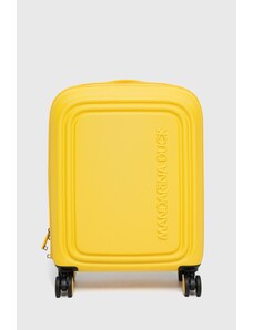 Mandarina Duck walizka LOGODUCK + kolor żółty P10SZV54