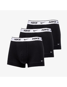 Bokserki Nike Everyday Cotton Stretch Trunk 3-Pack Black/ White
