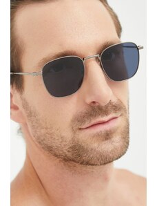 Tommy Hilfiger okulary przeciwsłoneczne męskie kolor złoty