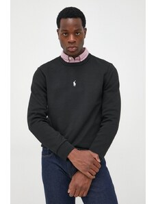Polo Ralph Lauren bluza męska kolor czarny gładka