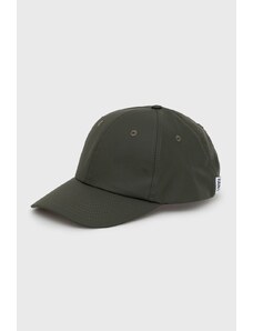 Rains czapka z daszkiem 13600 Cap kolor zielony gładka 13600.03-03.Green