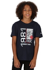 T-shirt dziecięcy Regatta BOSLEY III ciemnoniebieski
