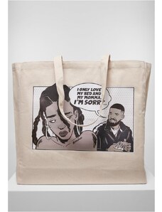 MISTER TEE Sorry Oversize Canvas Tote Bag