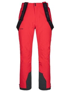 Męskie spodnie narciarskie Kilpi METHONE-M czerwone