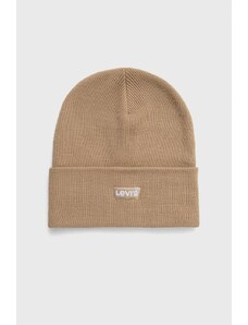 Levi's czapka kolor beżowy D5459.0009-36