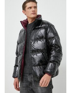 Calvin Klein kurtka puchowa dwustronna męska kolor czarny zimowa