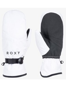 Damskie rękawice snowboardowe Roxy Jetty Solid Mittens - białe