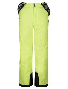 Dziecięce spodnie narciarskie Kilpi GABONE-J jasnozielone