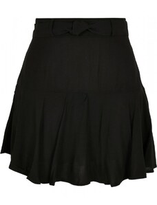 URBAN CLASSICS Ladies Viscose Mini Skirt - black