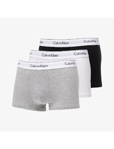 Bokserki Calvin Klein Modern Cotton Stretch Trunk 3-Pack Black/ White/ Grey Heather