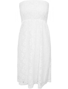 URBAN CLASSICS Ladies Laces Dress - white