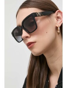 Michael Kors okulary przeciwsłoneczne KARLIE damskie kolor czarny 0MK2170U