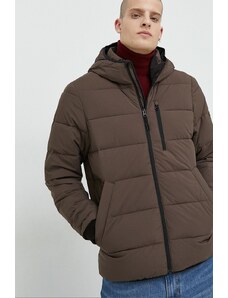 Abercrombie & Fitch kurtka męska kolor brązowy przejściowa