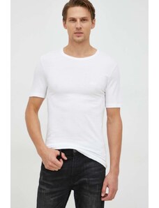 BOSS t-shirt bawełniany 3-pack kolor czarny melanżowy 50475284