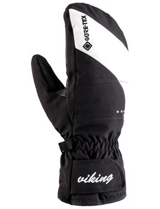 Rękawiczki narciarskie damskie Viking SHERPA GTX czarno/białe