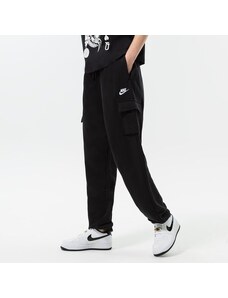 Nike Spodnie W Nsw Club Flc Mr Cargo Damskie Odzież Spodnie DQ5196-010 Czarny