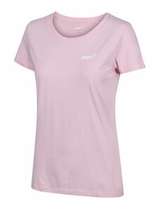 Damskie koszulka INOV-8 Cotton Tee "Forged" W różowa