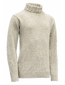 Sweter unisex Devold Nansen Wool High Neck Grey Melange