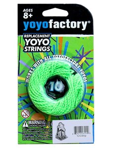 Jojo smyczki Yoyofactory String Pack 10pcs green