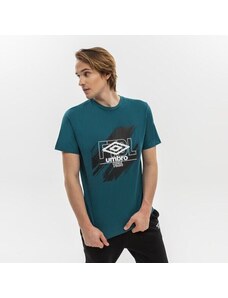 Umbro T-Shirt Fw Ftbl Graphic Męskie Ubrania Koszulki 66141U-LB3 Niebieski