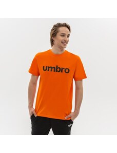 Umbro T-Shirt Fw Linear Logo Graphic Męskie Ubrania Koszulki 65551U-8WB Pomarańczowy