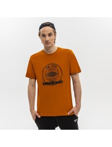 Umbro T-Shirt Collegiate Graphic Męskie Ubrania Koszulki 66119U-LBD Pomarańczowy
