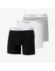 Bokserki Calvin Klein Modern Cotton Stretch Boxer Brief 3-Pack Black/ White/ Grey Heather