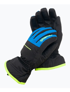 Rękawice narciarskie dziecięce Reusch Alan 2022 black/brilliant blue/safety yellow