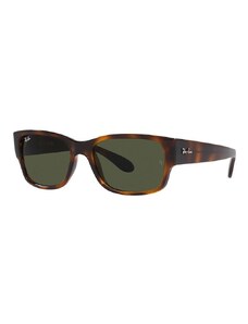 Ray-Ban okulary przeciwsłoneczne RB4388 kolor brązowy