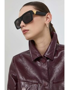 Bottega Veneta okulary przeciwsłoneczne damskie kolor czarny BV1178S