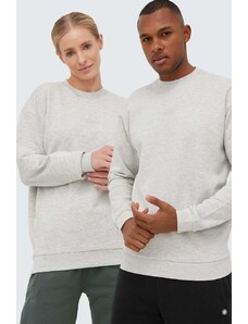 Arkk Copenhagen bluza unisex kolor szary melanżowa