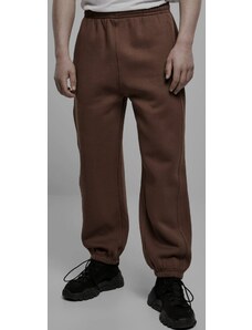 Męskie spodnie dresowe Urban Classics - ciemny brąz
