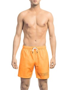 Modny, markowy strój kapielowy Bikkembergs Beachwear model BKK1MBM01 kolor Pomarańczowy. Odzież męska. Sezon: