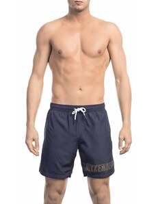 Modny, markowy strój kapielowy Bikkembergs Beachwear model BKK1MBM01 kolor Niebieski. Odzież męska. Sezon: