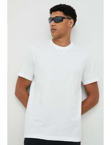 adidas t-shirt bawełniany kolor biały z aplikacją IC9788