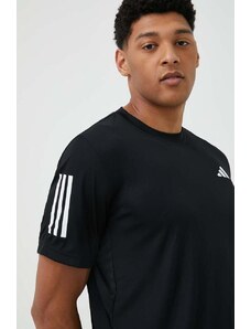 adidas Performance t-shirt treningowy Club kolor czarny gładki