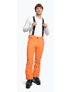 Spodnie narciarskie męskie CMP pomarańczowe 3W04467/C593