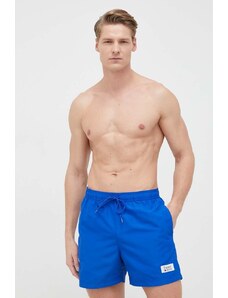 Tommy Jeans szorty kąpielowe kolor niebieski