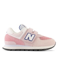 Buty dziecięce New Balance PV574DH2 – różowe